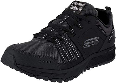 Skechers Men's Escape Plan Sneaker, Blue Navy Orange, 41.5 EU on sale